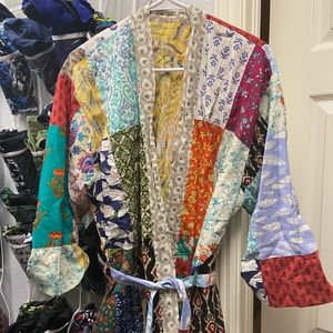 NWOT Uncommon Goods Sari robe